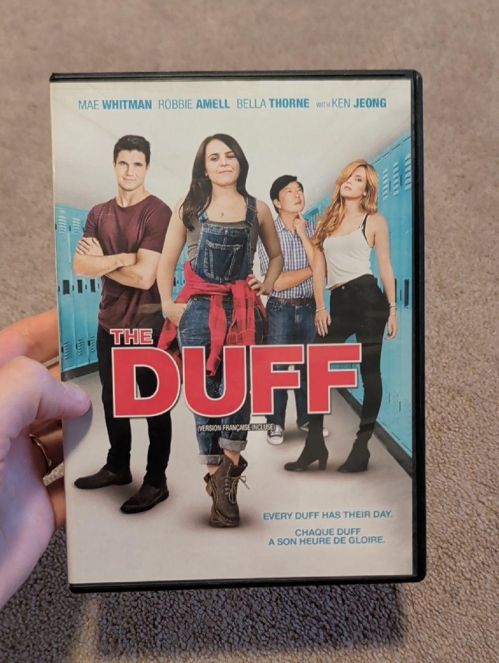 💜‎ 5/$20 The DUFF DVD - Red & Blue Cover